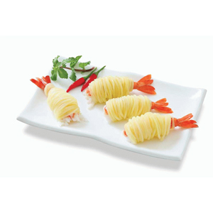 Scampi Aardappelmantel